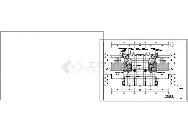 大数据技术产业园区副楼装修“土建”工程CAD图纸-图二
