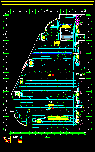 某地大型综合商场电气设计CAD施工图-图二