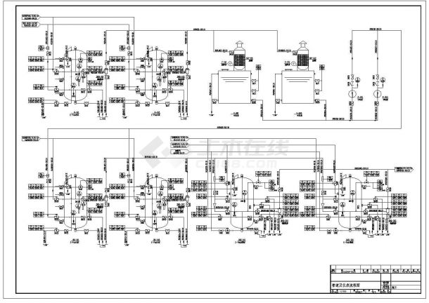 某工厂厂区内离子交换管道及仪表流程设计方案图-图二