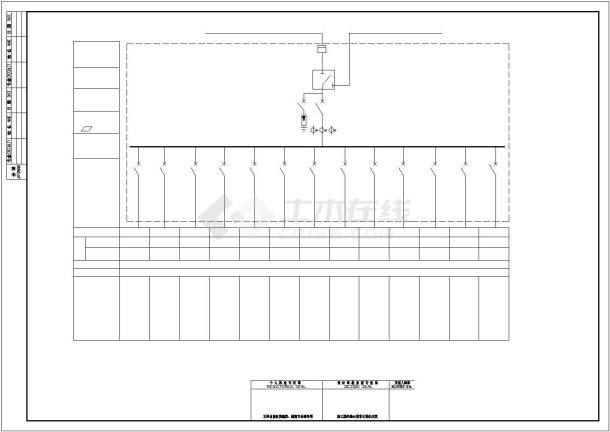 某加油站电气设计全套CAD施工图纸-图一