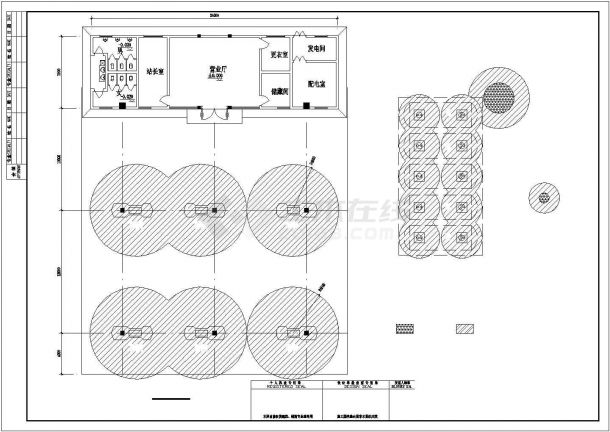 某加油站电气设计全套CAD施工图纸-图二