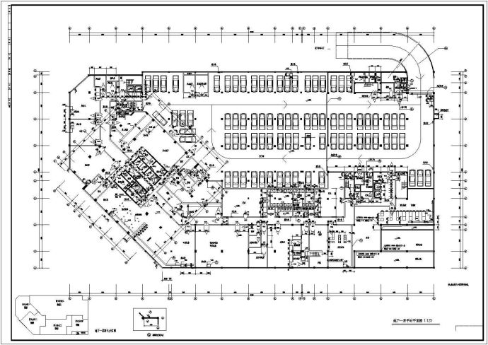 某5星级酒店建筑施工CAD图（全套）_图1