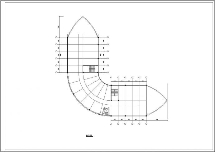 某地大型酒店建筑设计方案图（共14张）_图1