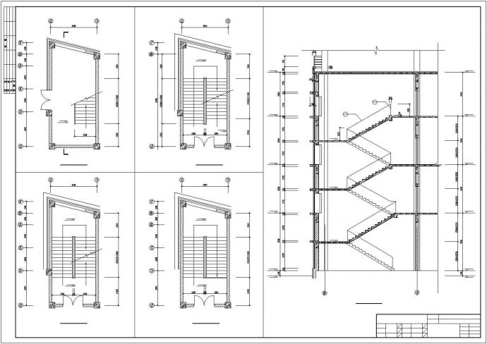 某地大型商务办公大楼建筑设计图（含设计说明）_图1