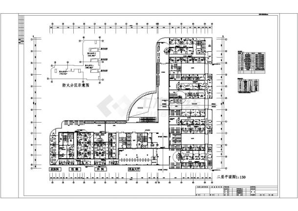 黑龙江市区三甲医院弱电智能施工设计图纸（设备点位表）-图二