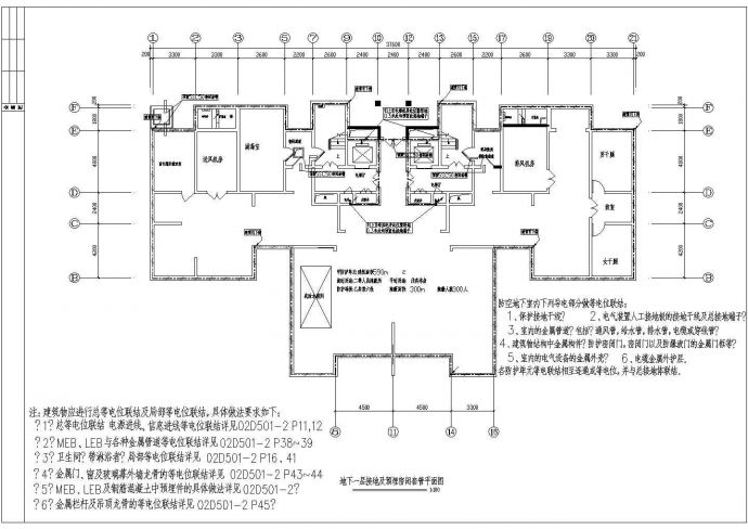某小区十九层住宅楼电气设计施工图_图1