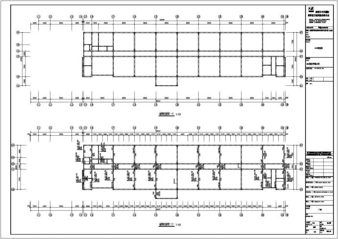 某科技园区钢筋混凝土结构厂房设计施工图_图1