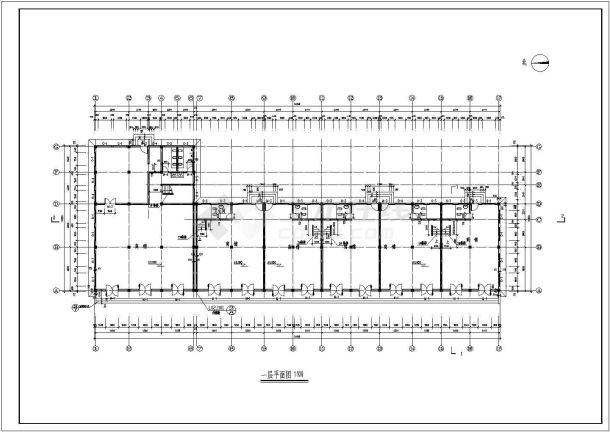 某沿街房建筑扩出设计图（共7张）-图二