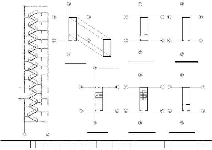 某九层商业综合楼建筑设计图（全集）_图1