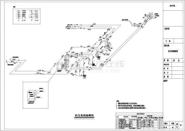 杭州某3层别墅地源热泵中央空调系统-图一