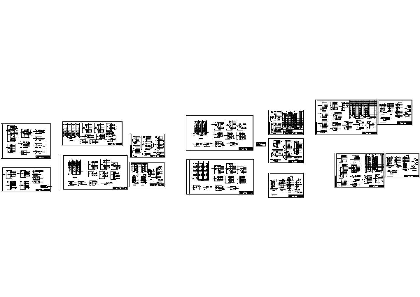 小区内综合配电系统图设计