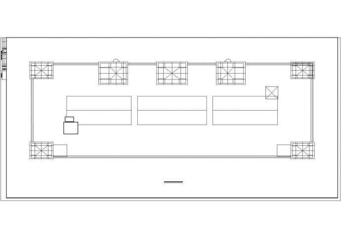 某地一套较详细的商场建筑图（共18张）_图1