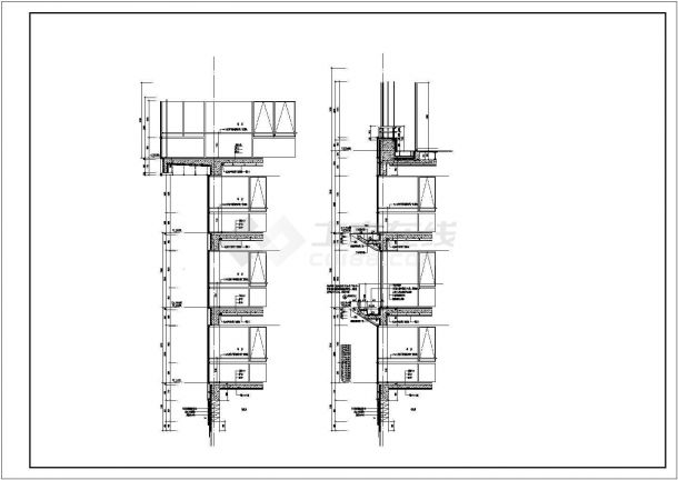  More popular CAD detail construction drawing of exterior wall - Figure 2