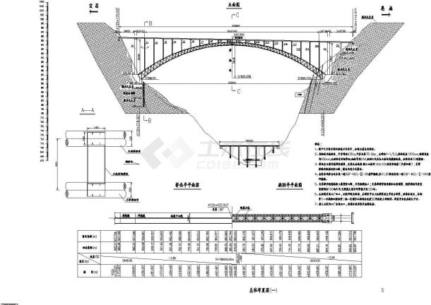 山区大跨上承式钢管混凝土拱桥拱肋节段双肋整体拼装施工工法（斜拉扣挂法）-图一