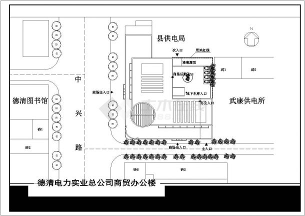 比较常用的公办楼建筑设计方案图（共11张）-图二