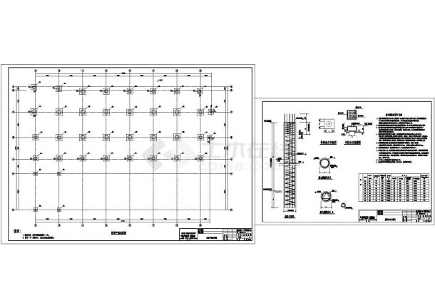 [湖南]2013年某框架结构医院楼桩基工程预算（含CAD图）-图一