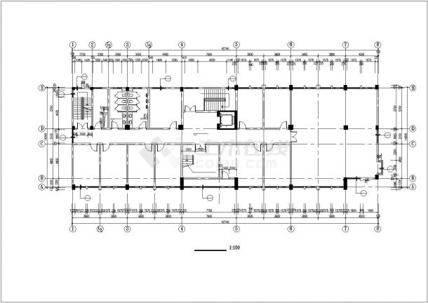 精美详细的办公楼建筑设计全套图（最新整理）-图二