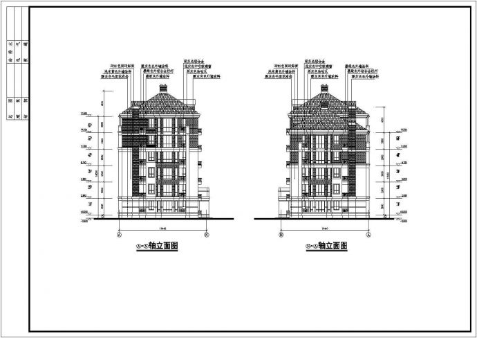 某地区六层框架结构住宅建筑方案图_图1