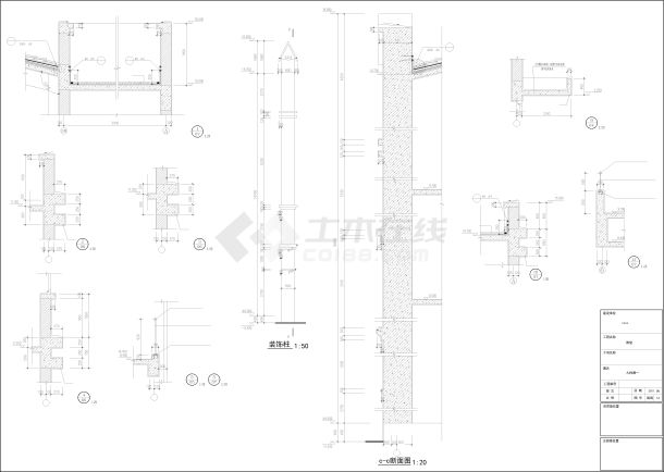 基督教2层教堂建筑设计施工图-图一