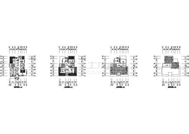 两层-17.70&10.50米-宿舍楼建筑施工图，含效果图-图一