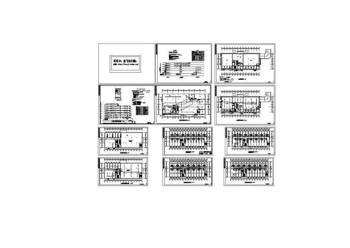 【江苏】5层汽车销售公司综合楼电力施工图_图1