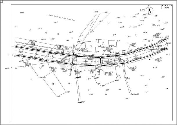 山区道路市政管线雨污水设计图全套-图二