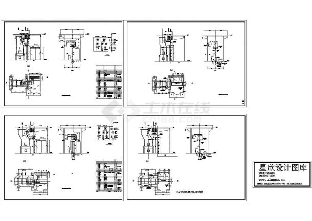 发电机小室安装图及土建资料CAD图-图一