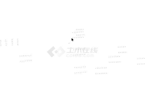 【上海】世博会室外给排水和消防管线平面图-图一