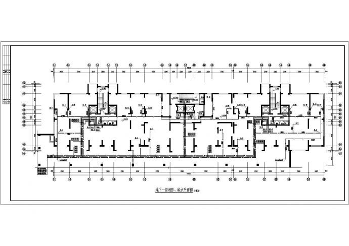 某小区三十层框架结构住宅楼给排水消防施工图_图1
