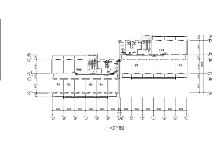 某学校学生公寓六层砖混结构给排水工程施工图_图1