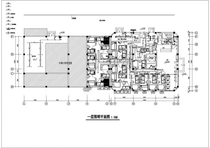 某4层快捷型旅馆电气设计全套施工图_图1