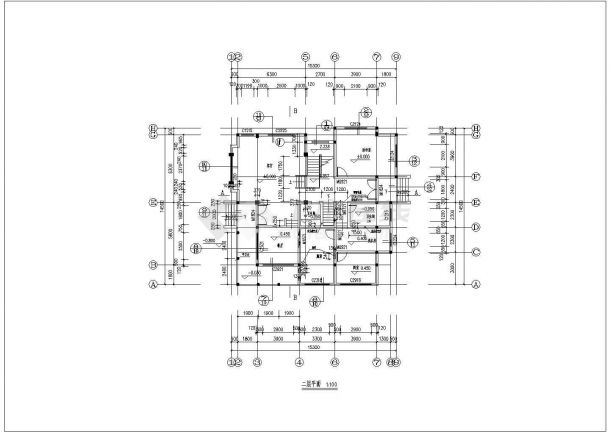 比较实用的别墅建筑设计图纸（共11张）-图二