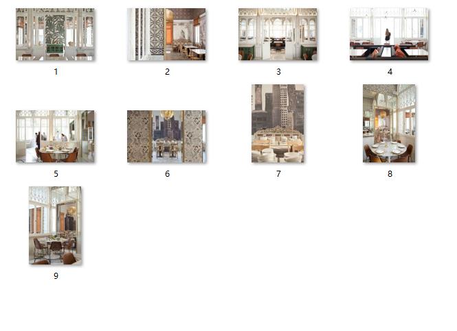 巴黎丽莎贝鲁特餐厅设计装修实景图（共9张）_图1