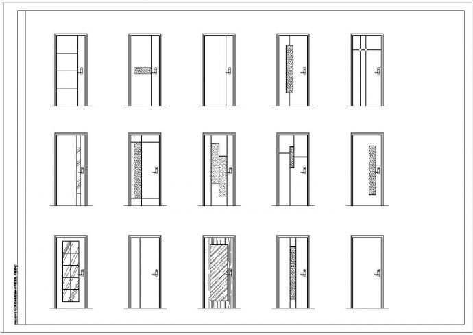 某阳光别墅装修设计方案图（共9张）_图1