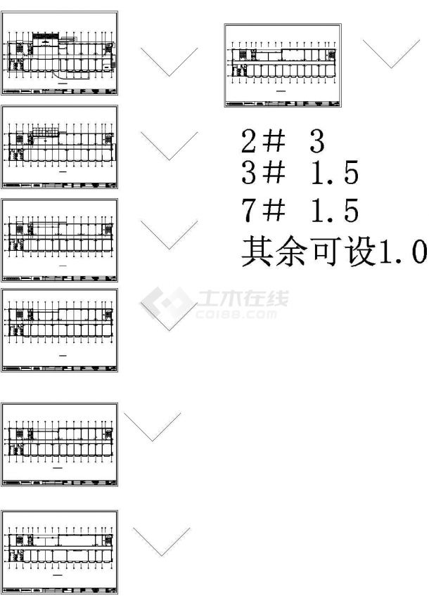 马鞍山幕墙设计施工图-图一