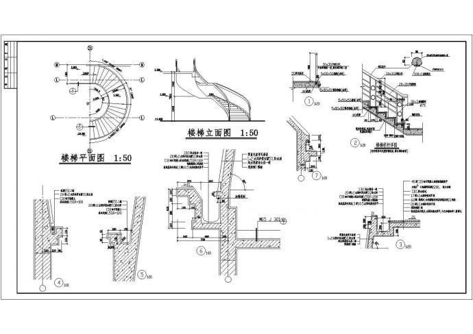 某大型余杭茶馆CAD建筑施工图（共12张）_图1
