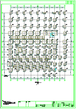 光纤公司厂房结构施工图-图一