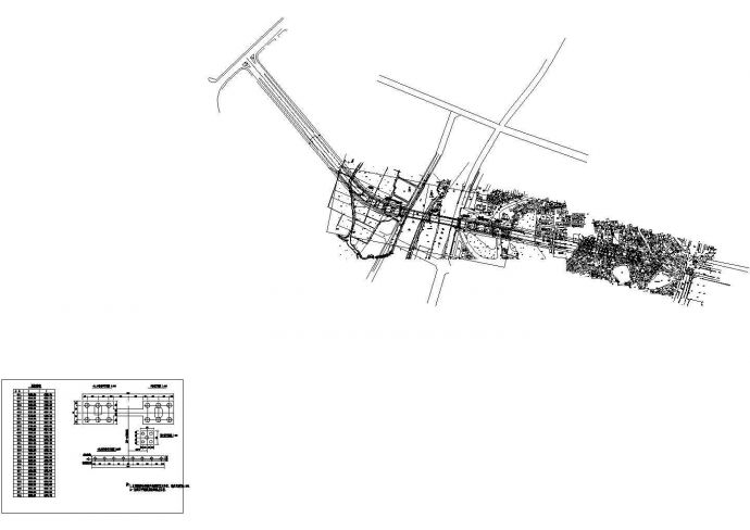 某市鸿福桥（2×125m）钢管砼拱桥结构设计施工图_图1