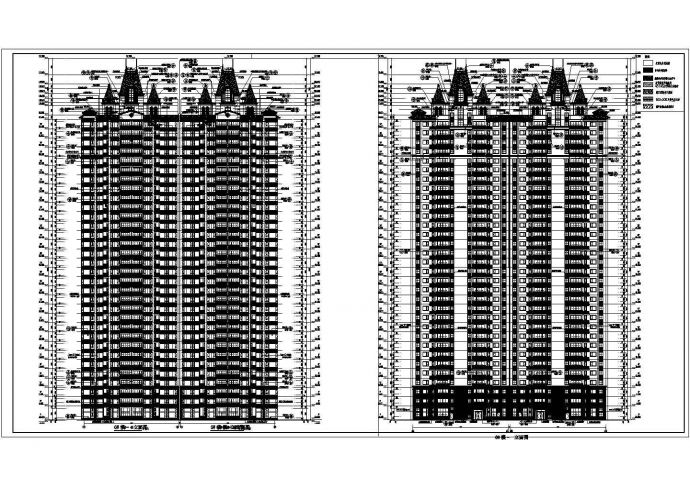 某地区32层住宅楼建筑设计施工图_图1