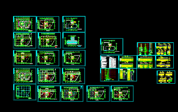 某地区六层综合楼酒店电气图（含设计说明）_图1