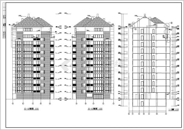 某住宅楼建筑设计图纸（节点详细）-图二