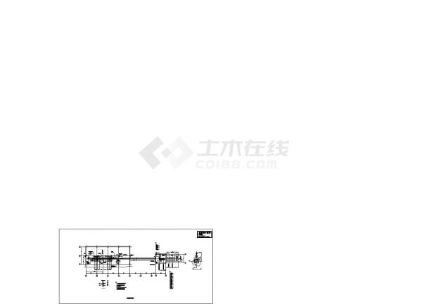 电缆桥架布置图电气施工图-图一