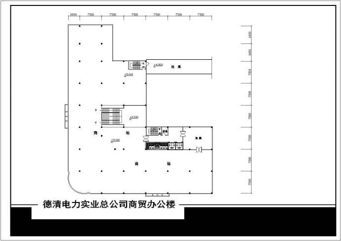精美实用的办公楼建筑设计图（共11张）_图1