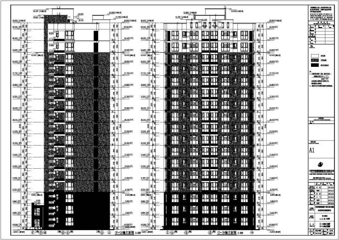 某地区单元式小高层住宅楼建筑施工图_图1