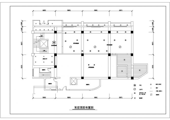 完整的酒店CAD设计图纸（标注详细）_图1