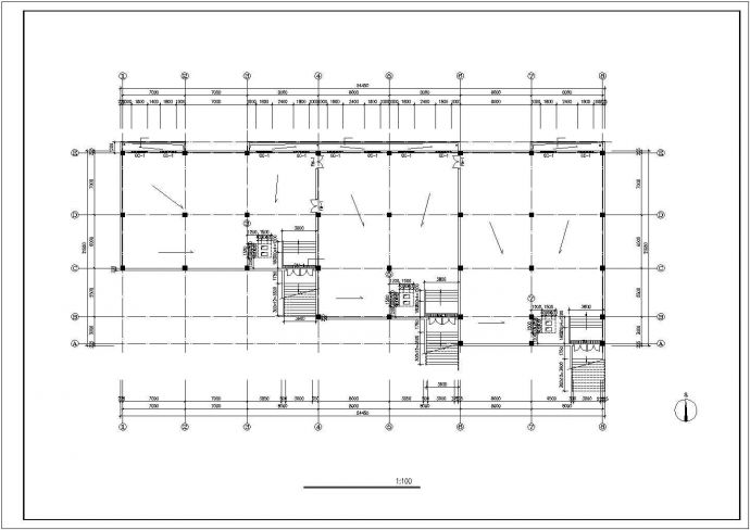 精致详细的综合办公楼建筑设计图（共15张）_图1