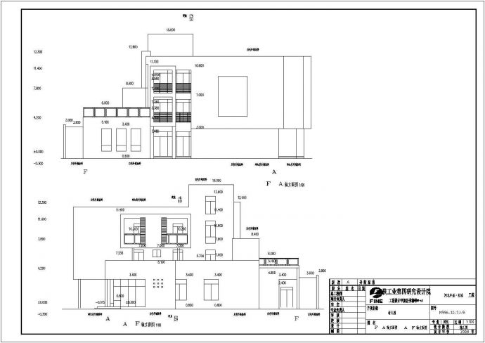 某地上三层框架结构幼儿园教学楼建筑设计方案_图1