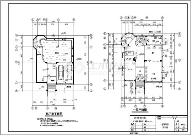 东莞市某三层私人别墅建筑设计方案-图二