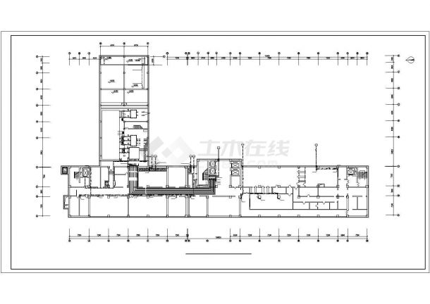 某二十三层框架结构医院给排水工程施工图-图一