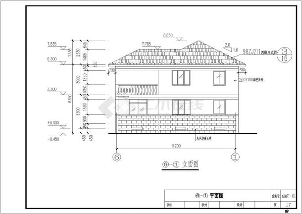 湖南地区农村两层小别墅设计方案图-图二